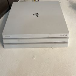 PS4 Sony PlayStation 4 Pro 1TB Console Glacier White GameStop Premium for Sale Dana Point, CA - OfferUp