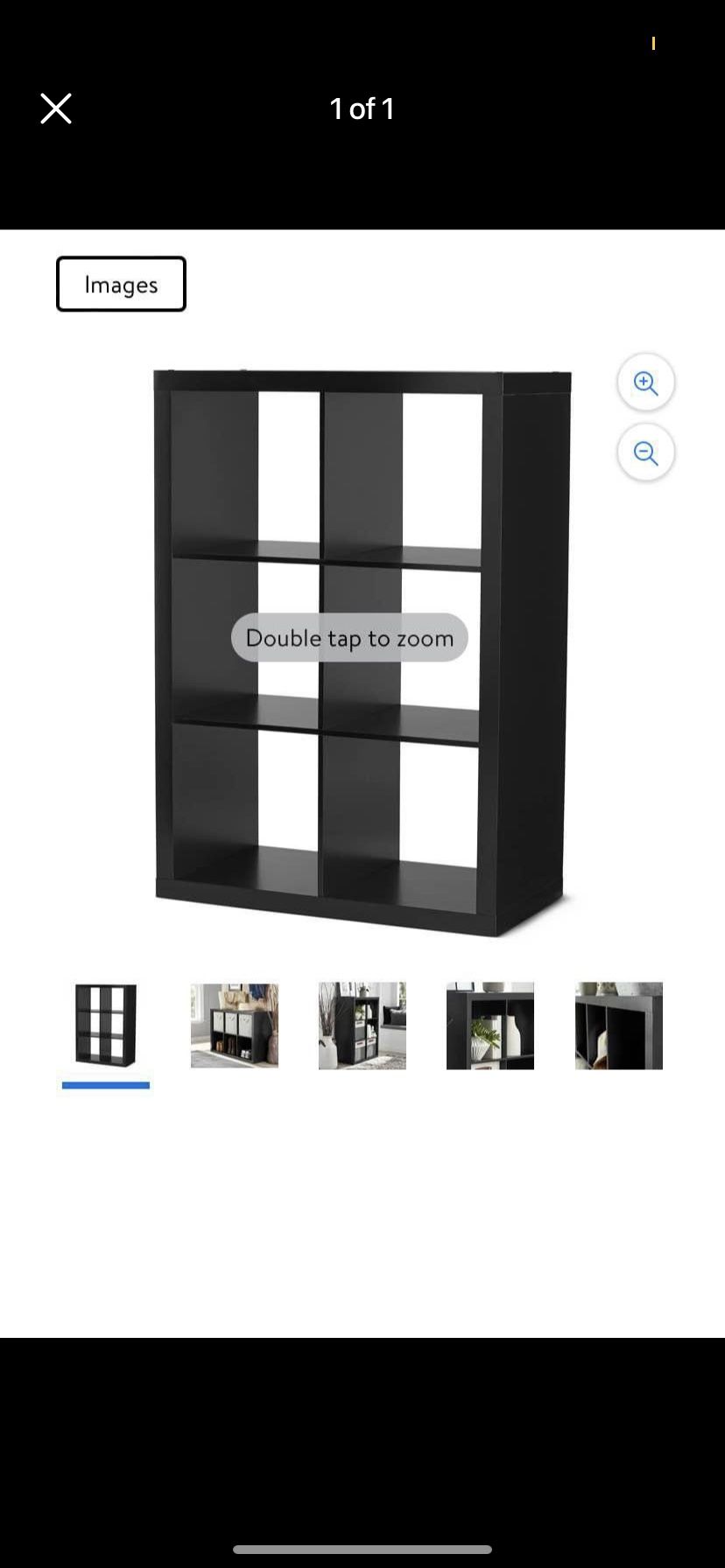 6-cube Storage Shelf