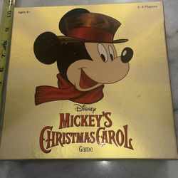 New Disney Mickey’s Christmas Carol Funko Game