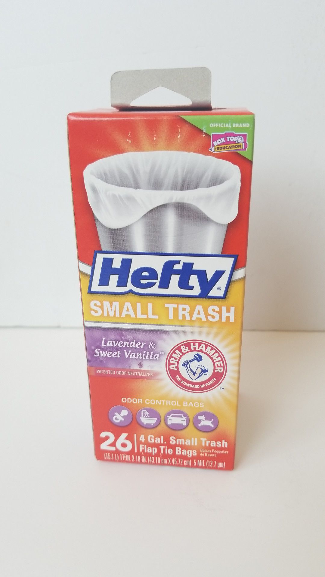 Hefty Small Trash Bags - Lavender & Sweet Vailla scent for Sale in