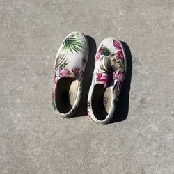Floral Classic  Slip On Vans 