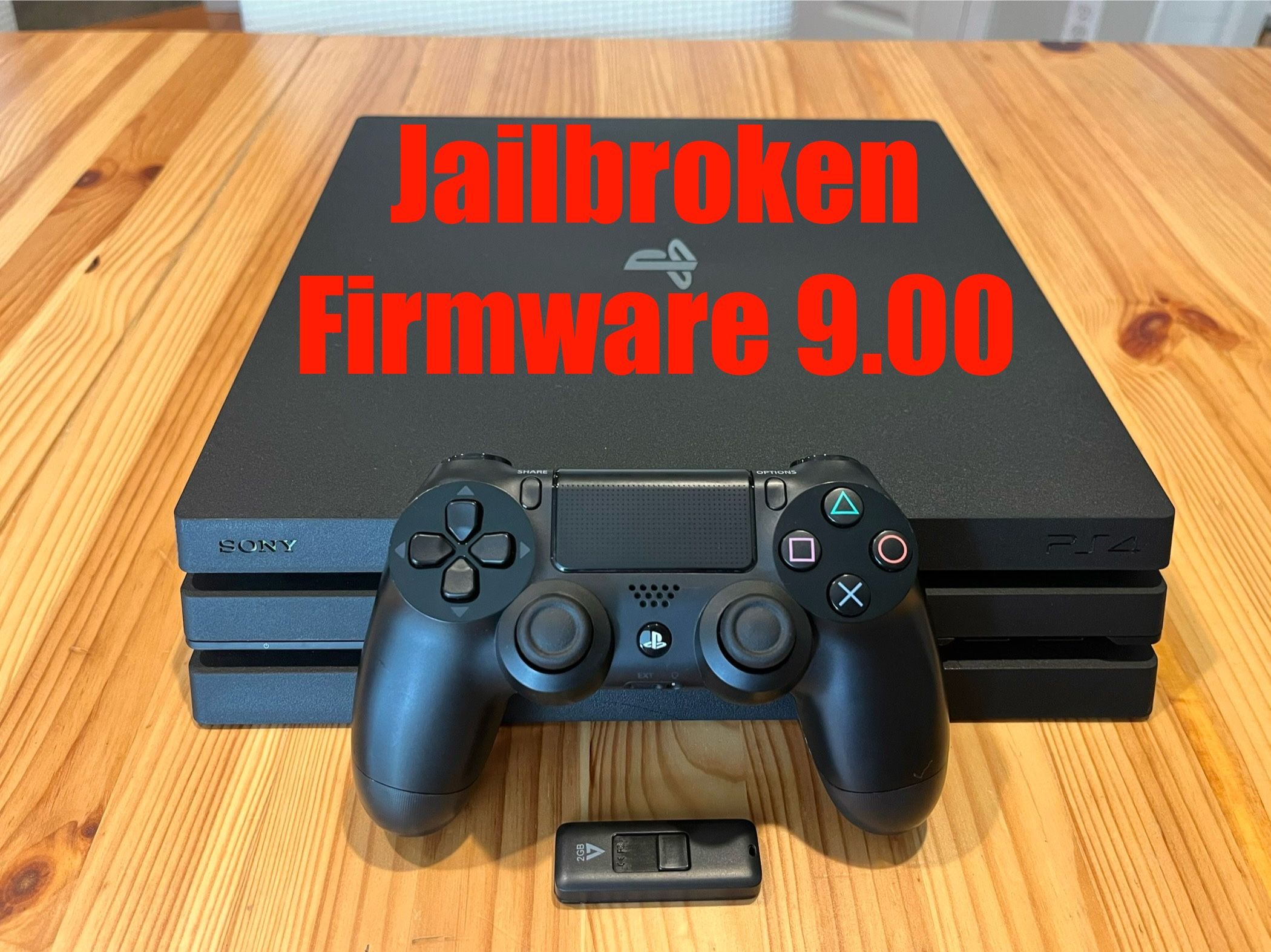 PS4 Pro FW 9.00 Jailbreak