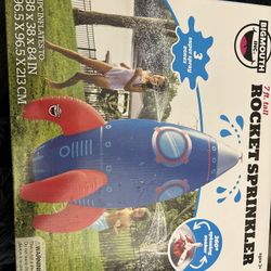 New in box 7ft tall Rocket Sprinkler 