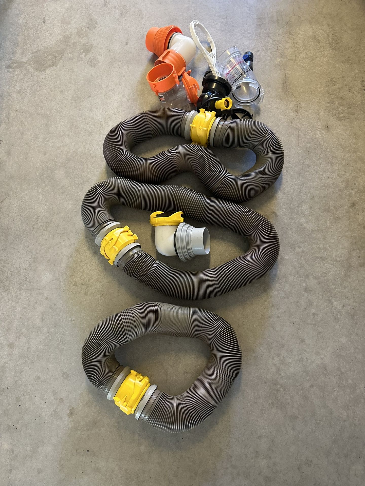 Camper/RV Sewer Hoses and Accessories 