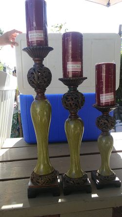 Candle Holder's with candle's