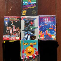 NINTENDO NES GAMES cib in original boxes, pickup Inman Campobello SC area or can ship!!