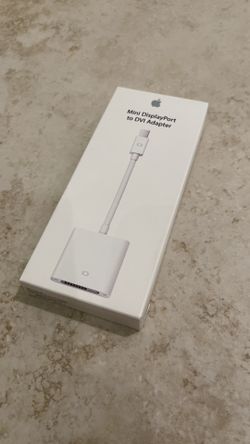 Apple Mini DisplayPort to DVI Adapter NEW