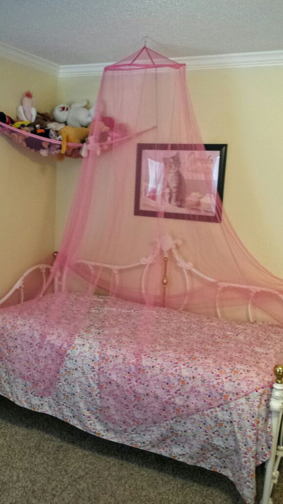 Bed Canopy Netting / Stuffed Animal Hammock