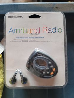 Memorex Armband Radio. NEW