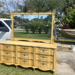 French Provincial With lg Mirror