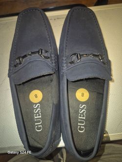 Royal blue loafers