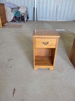 Beautiful Solid Wood vintage Nightstand