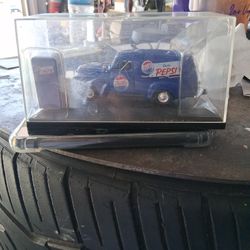 1954 Pepsi Panel With A Pepsi Machine