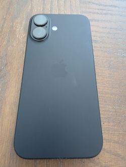 Unlocked Black iPhone 16 128GB