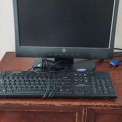 Computer Monitor,keyboard,mouse