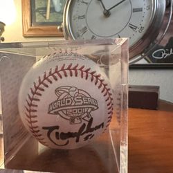 Randy Johnson Signed World Series Ball