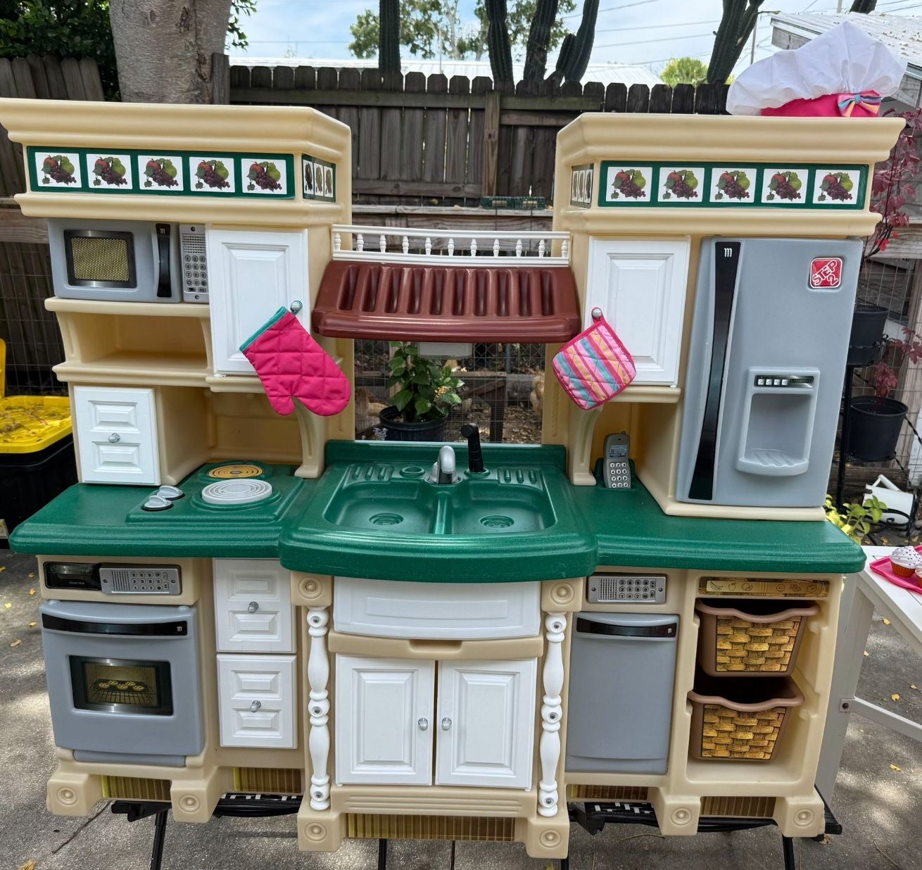 Toy Kitchen With Accessories