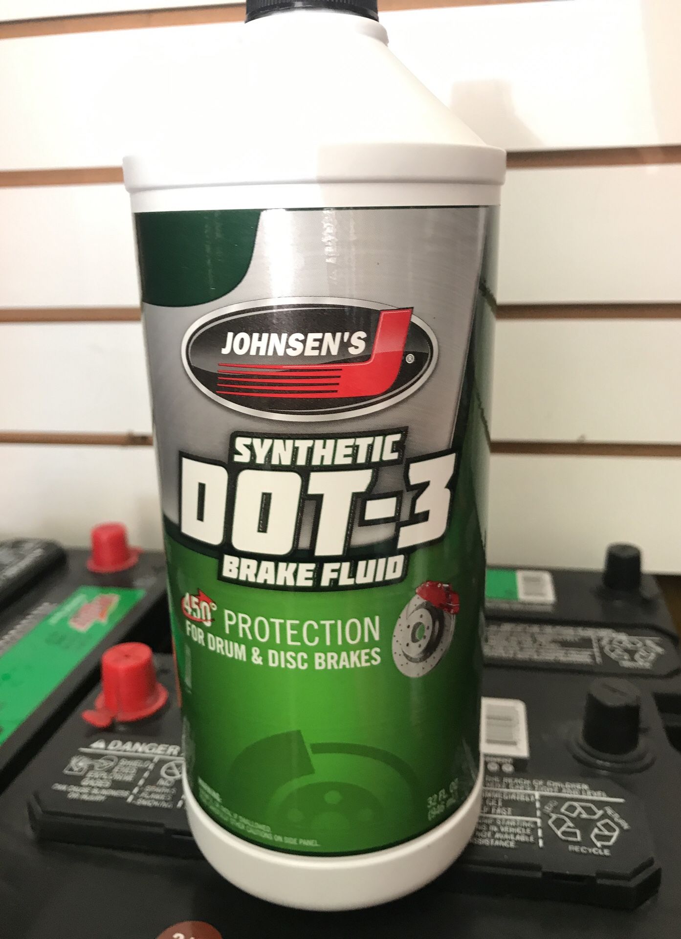Johnsens Synthetic DOT 4 Brake Fluid