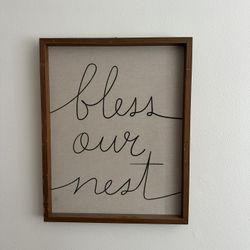 Bless Our Nest Artwork