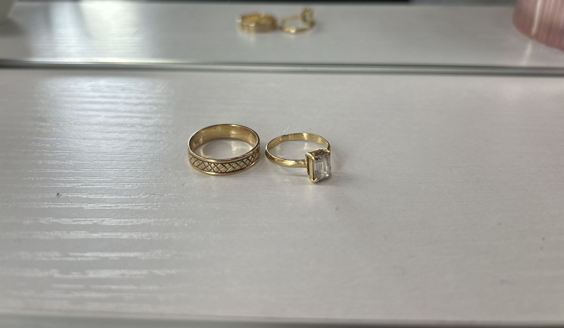 Gold Wedding And Engagement Rings