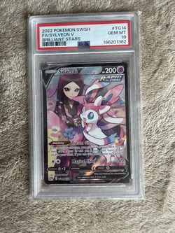 Pokemon Sylveon V PSA 10 Brilliant Stars