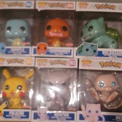 FUNKO POKEMON JUMBO 10 INCH LOT