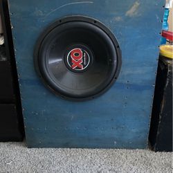 15 Inch American Bass XO Subwoofer 