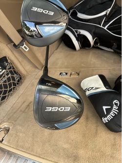 Like new callaway Driver and 3 wood with covers.