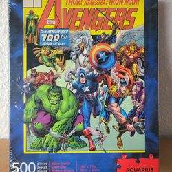 Avengers 100th Issue Comic Cover 500 Pieces Puzzle