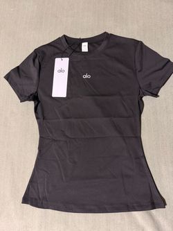 Alo Yoga Brown Short Sleeve T-Shirt
