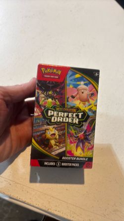 Mega evolution perfect order booster bundle