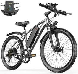 Electric Bike Adults 1000W Peak Motor 40 Miles 25MPH Commuter E-Bike 13Ah Batter