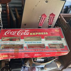 Coca Cola Electric Train Set