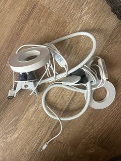 USB ring light clamp