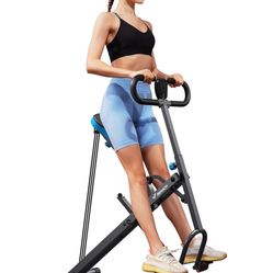 2 In 1 Squat And Rowing Exercise Machine
