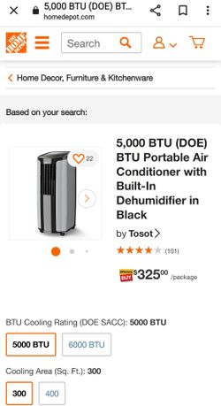 New Air Conditioner with Built-In Dehumidifier small footprint By TOSOT