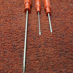 3 Piece Craftsman Screwdriver Lot