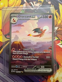 Charizard ex Pokémon Card 199/165 MEW