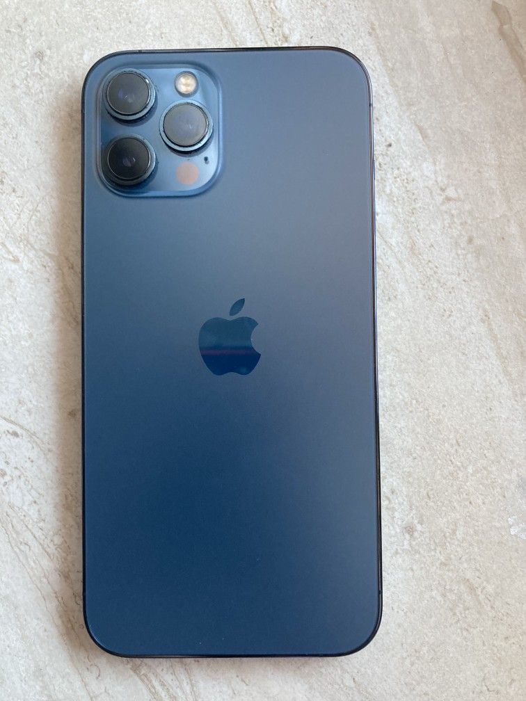 iPhone 12 Pro Max 512GB Blue Cricket only Clean IMEI