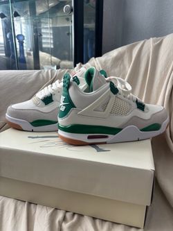 Nike SB x Air Jordan 4 Retro SP 'Pine Green' men 9