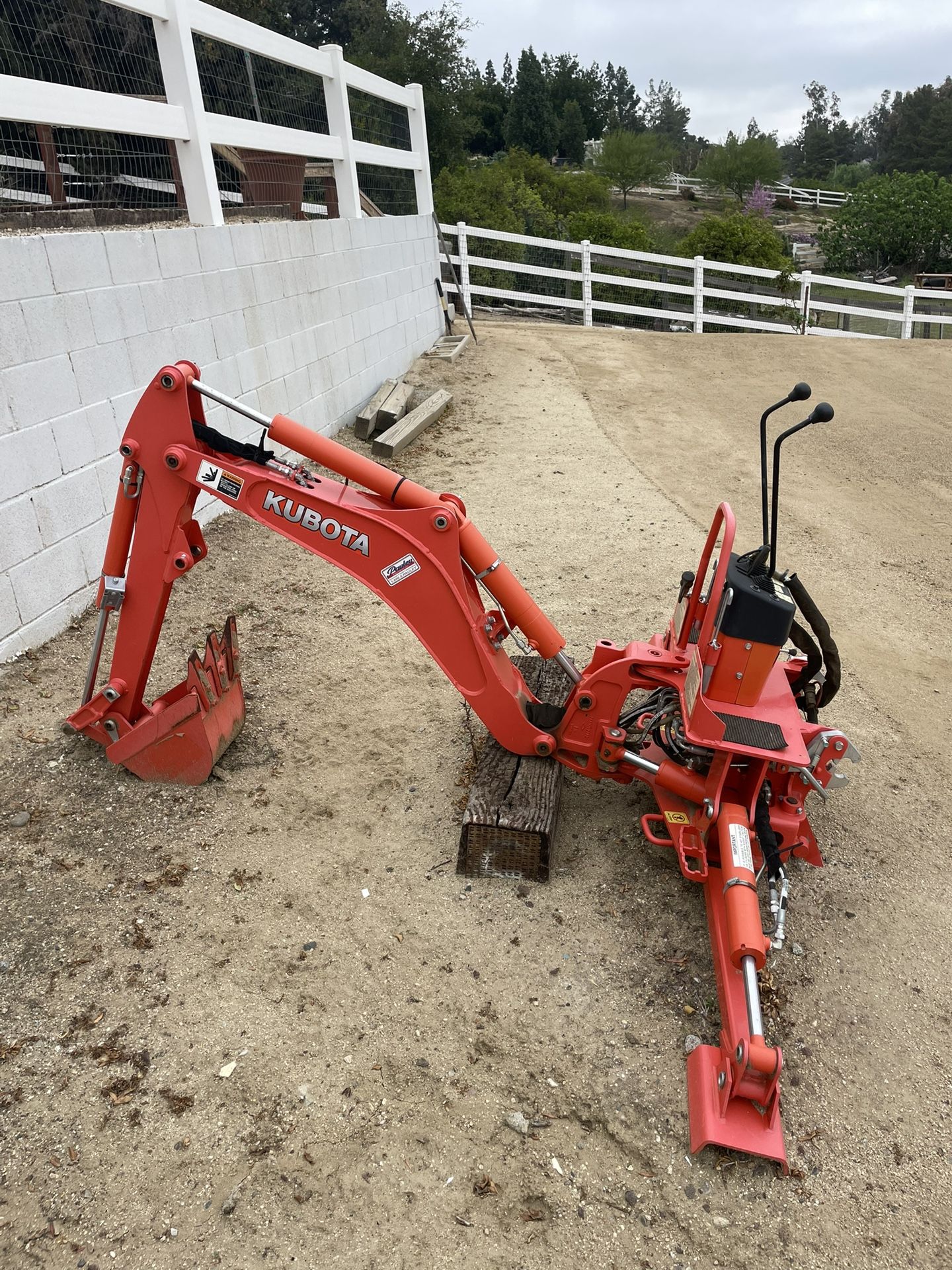 Kubota Backhoe Implement