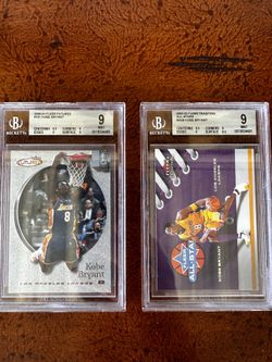 2000s Fleer Kobe Bryant Beckett 9 Low Pop PSA