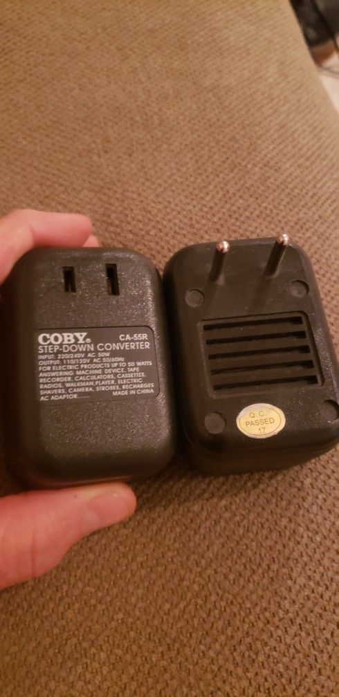 Power Converters (2) For Travel