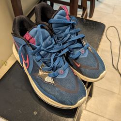 Nike Kyrie Low 5 Dark Marina Blue DJ6012-400 Mens Size 9 Shoes #38C