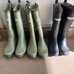 Smith & Hawken Womens Tall Waterproof Gardening Boots