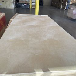 Plywood White Birch 3/4”(18mm)x4’x8’ D/E Raw $31.92