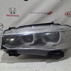 2014-2019 BMW X5 X6 XENON HID HEADLIGHT LEFT DRIVER SIDE OEM 