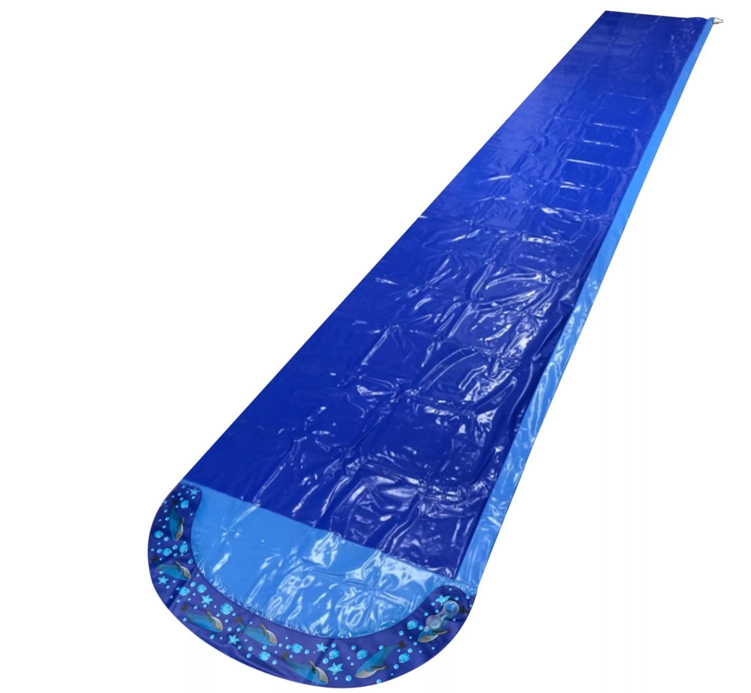 Fun Day Hello Summer Slip & Slide Blue 15 FT Long Sprinklers Inflatable BNIB