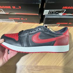 Jordan 1 Low “BANNED” Size 8.5 And 13