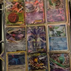 Rare Pokémon Collection with 28 pages of CARDS